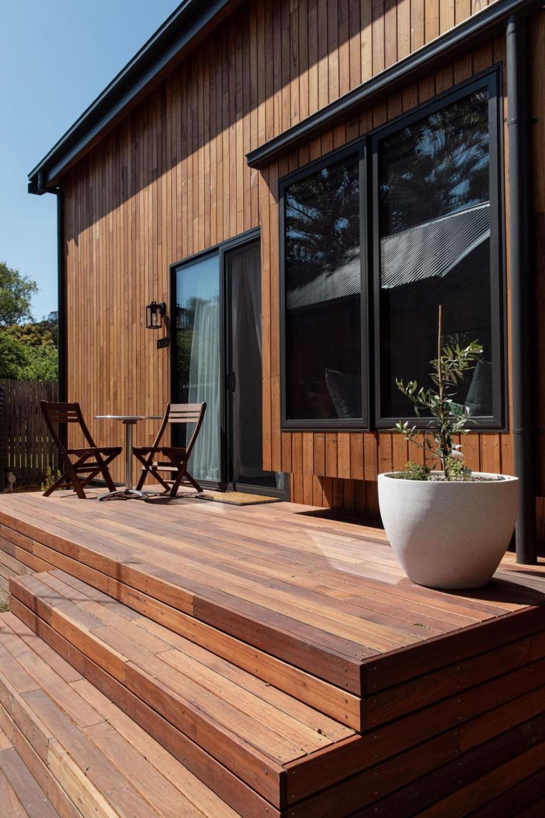 Bicheno Garden Cottages Bagian luar foto
